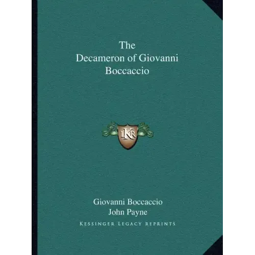The Decameron of Giovanni Boccaccio