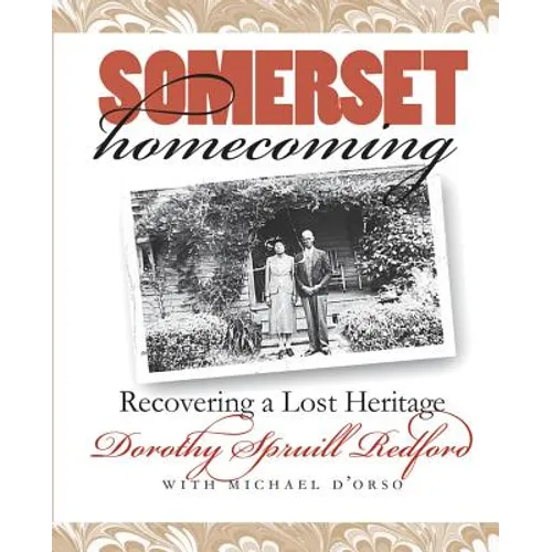 Somerset Homecoming: Recovering a Lost Heritage