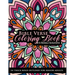 Bible Verse Coloring book with Mandala Background in Thick Bold Outline for Senior Adults: Large Print Great for Low Vision Elderly, Beginners, Easy L