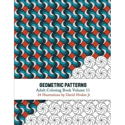 Geometric Patterns - Adult Coloring Book Vol. 11