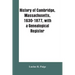 History of Cambridge, Massachusetts, 1630-1877, with a genealogical register