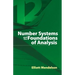 Number Systems and the Foundations of Analysis