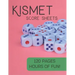 Kismet Score Sheets: 120 Pages, Hours Of Fun, Kismet Score Pads, Kismet Dice Game