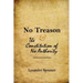 No Treason: The Constitution of No Authority