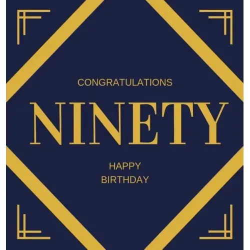 Happy 90th Birthday Guest Book (Hardcover): Happy 90th Birthday Guest book, party and birthday celebrations decor, memory book, ninety birthday, happy