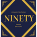Happy 90th Birthday Guest Book (Hardcover): Happy 90th Birthday Guest book, party and birthday celebrations decor, memory book, ninety birthday, happy