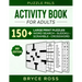 Activity Book for Adults: 150+ Large Print Sudoku, Word Search, and Word Scramble Puzzles