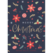 Merry Christmas Dotted Bullet Journal: Cheaper and More Useful than a Card! (Holly) Medium A5 - 5.83X8.27