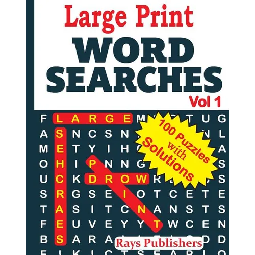 Large Print Word Searches