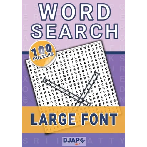 Word Search: 100 puzzles in large font!