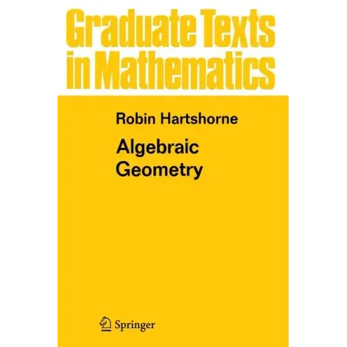 Algebraic Geometry