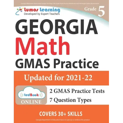 Georgia Milestones Assessment System Test Prep: 5th Grade Math Practice Workbook and Full-length Online Assessments: GMAS Study Guide