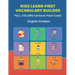 Kids Learn First Vocabulary Builder FULL COLORS Cartoons Flash Cards English Croatian: Easy Babies Basic frequency sight words dictionary COLORFUL pic
