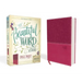 NIV, Beautiful Word Bible, Large Print, Imitation Leather, Pink: 500 Full-Color Illustrated Verses