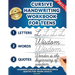 Cursive Handwriting Workbook for Teens: Learning Cursive with Inspirational Quotes for Young Adults, 3 in 1 Cursive Tracing Book Including over 130 Pa