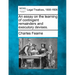An essay on the learning of contingent remainders and executory devises.