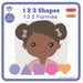 1 2 3 Shapes - 1 2 3 Formes: Bilingual French-English Book, Livre bilingue français-anglais