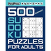 500 Expert Sudoku Puzzles for Adults (with answers)