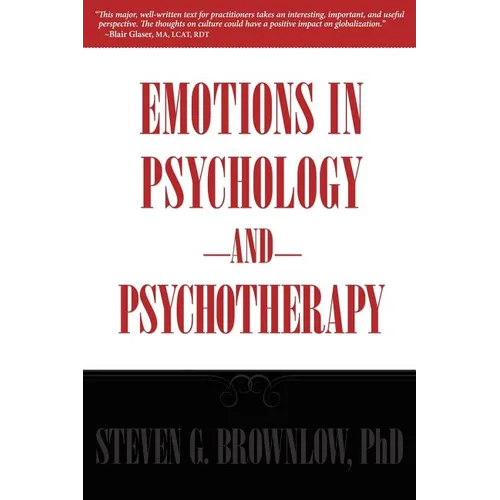 Emotions in Psychology and Psychotherapy