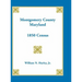 Montgomery County, Maryland 1850 Census