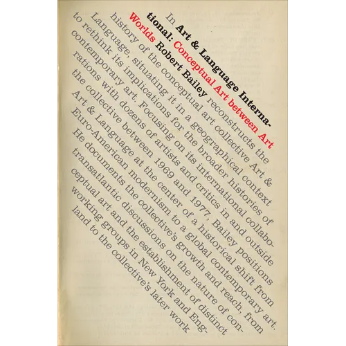 Art & Language International: Conceptual Art between Art Worlds