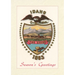 Vintage Lined Notebook Season's Greetings, State Seal