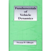 Fundamentals of Vehicle Dynamics