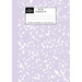 Marble Notebook A5: Lilac Purple Marble Wide Ruled Journal