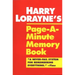Harry Lorayne's Page-A-Minute Memory Book