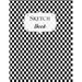 Sketch Book: Checkered Sketchbook Scetchpad for Drawing or Doodling Notebook Pad for Creative Artists Black White