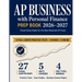 AP Business with Personal Finance Prep Book 2026-2027: Visual Study Guide for the New Bluebook AP Exam with Practice Tests, Case Studies, MCQs, FRQs,