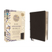 NIV Application Bible, Genuine Leather, Calfskin, Black, Red Letter, Comfort Print: Bringing the Ancient Message of the Bible Into Your World