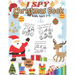 I SPY Christmas Book for Kids Ages 2-5: Activity Game Filler Coloring Book Countdown Pages Let's Play Find Santa for Toddlers Perfect Gift or Present