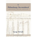 Philanthropy Reconsidered: Private Initiatives - Public Good - Quality of Life