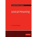 Lexical Meaning