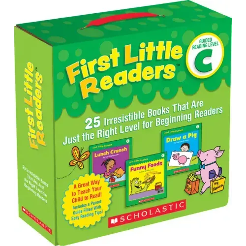 First Little Readers Parent Pack: Guided Reading Level C: 25 Irresistible Books That Are Just the Right Level for Beginning Readers