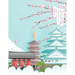 Kanji Practice Notebook: Japanese Landmark Cover - Japanese Kanji Practice Paper - Writing Workbook for Students and Beginners - Genkouyoushi Notebook