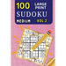 100 Large Print Sudoku Medium Vol 2: 9x9 Grid Format for Kids, Adults and Seniors with Brain Teasing Activity, Sized for Travel, Easy to Read