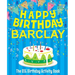 Happy Birthday Barclay - The Big Birthday Activity Book: (Personalized Children's Activity Book)