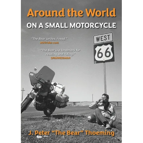 Around the world on a small motorcycle