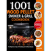Wood Pellet Smoker and Grill Cookbook: 1001 For Beginners Days of Smoking and Grilling Recipe book: The Ultimate Barbecue Recipes and BBQ meals #2021