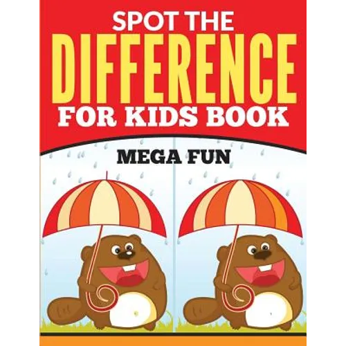 Spot The Difference For Kids Book (Mega Fun)
