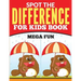 Spot The Difference For Kids Book (Mega Fun)