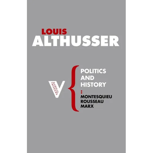 Politics and History: Montesquieu, Rousseau, Marx