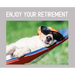 Happy Retirement Guest Book ( Landscape Hardcover ): Guest book for retirement, message book, memory book, keepsake, landscape, retirement book to sig