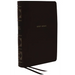 Nkjv, Reference Bible, Classic Verse-By-Verse, Center-Column, Leathersoft, Black, Indexed, Red Letter Edition, Comfort Print