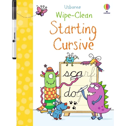 Wipe-Clean Starting Cursive