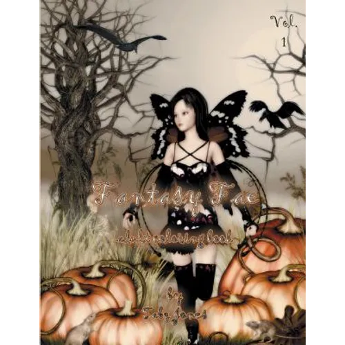 Fantasy Fae Adult Coloring Book