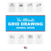 The Ultimate Grid Animal Drawing Book: Over 40 Different Animal Grid Drawing Sheets
