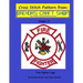 Fire Fighter Logo - Cross Stitch Pattern from Brenda's Craft Shop - Volume 17: Cross Stitch Pattern from Brenda's Craft Shop